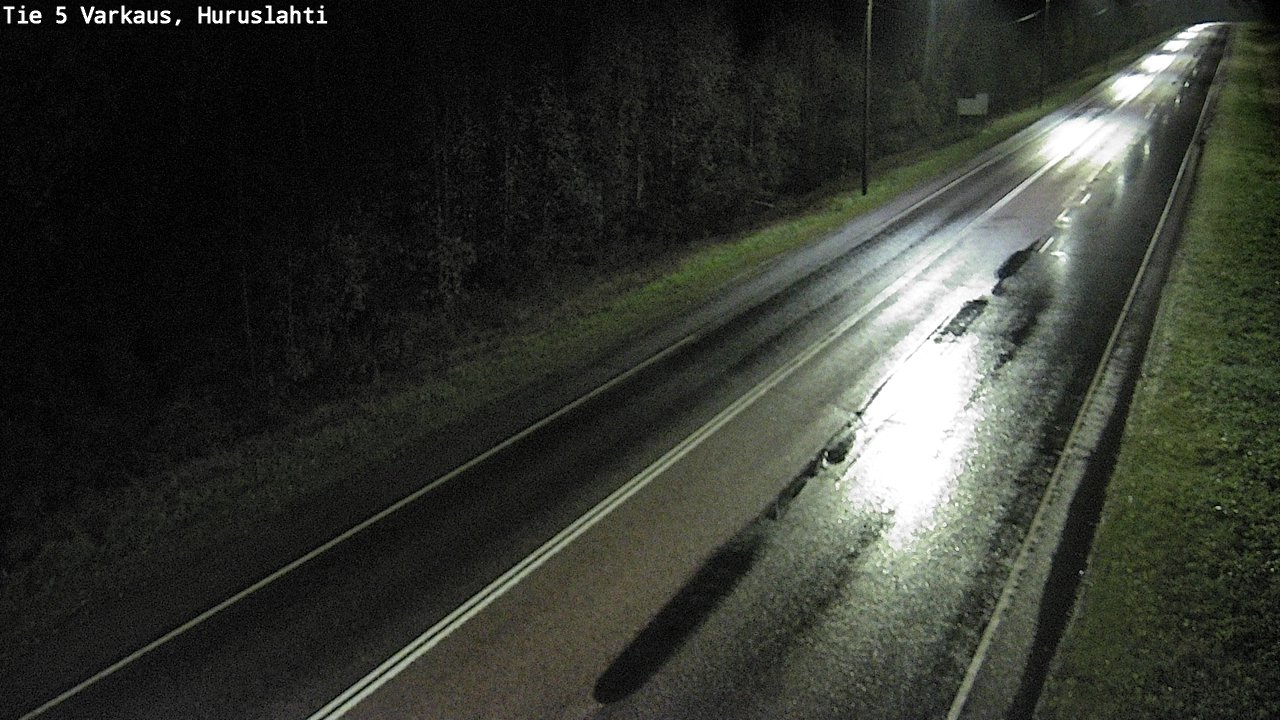 Weather Camera Image Road 5 Varkaus, Huruslahti, Varkaus, Pohjois-Savo
