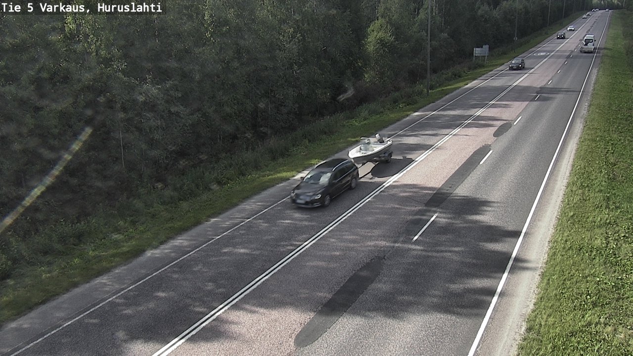 Kelikamerat Kuva Tie 5 Varkaus, Huruslahti, Varkaus, Pohjois-Savo