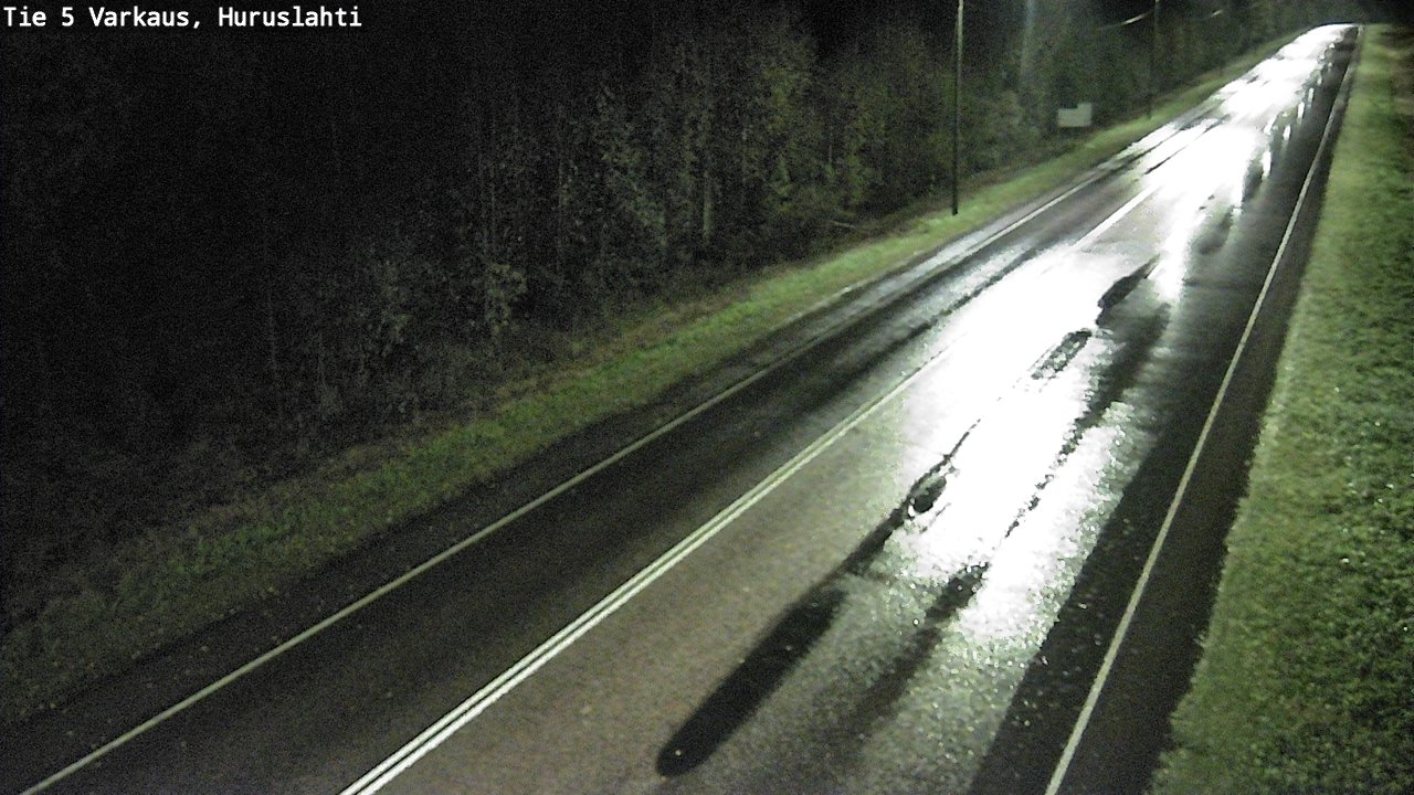 Weather Camera Image Road 5 Varkaus, Huruslahti, Varkaus, Pohjois-Savo