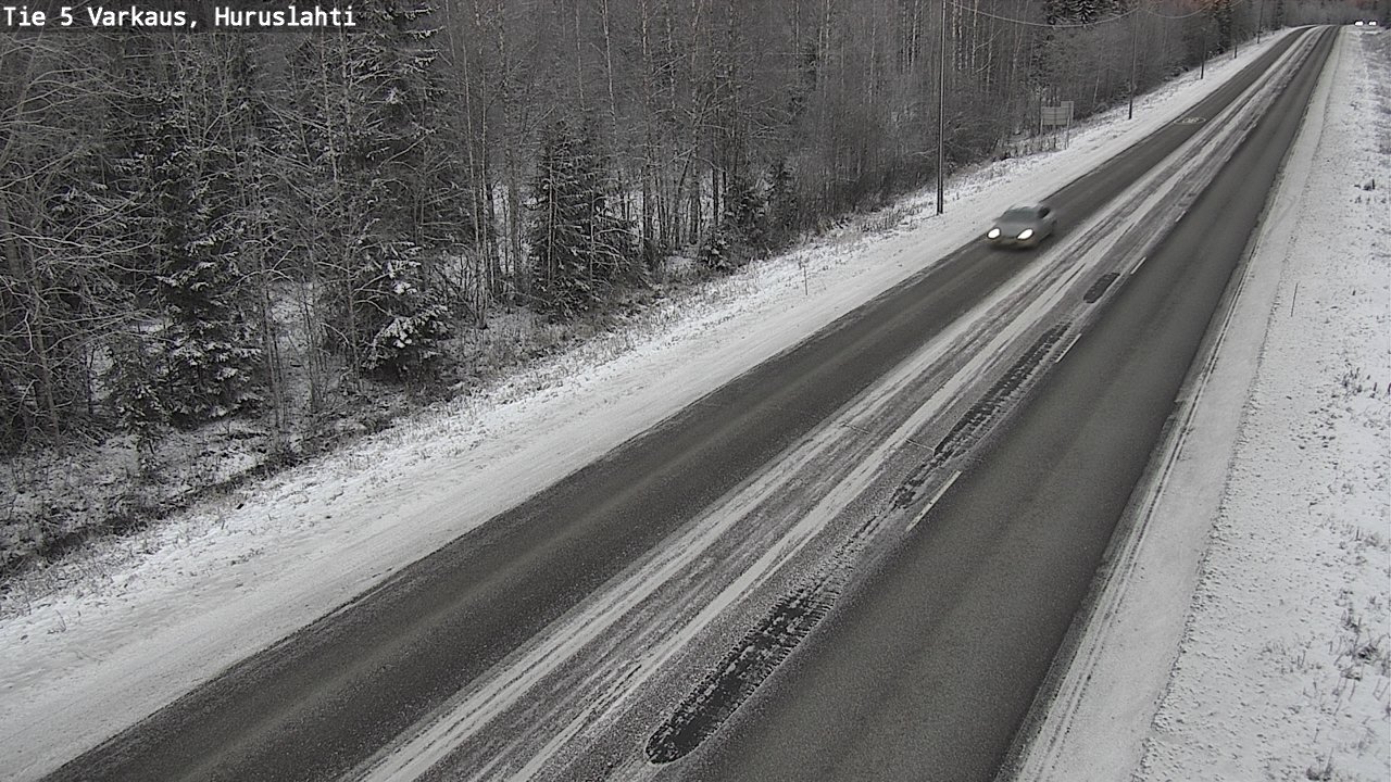Kelikamerat Kuva Tie 5 Varkaus, Huruslahti, Varkaus, Pohjois-Savo