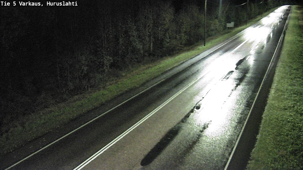 Weather Camera Image Road 5 Varkaus, Huruslahti, Varkaus, Pohjois-Savo