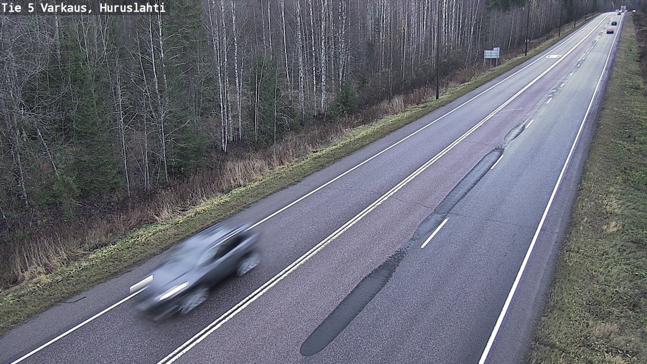 Kelikamerat Kuva Tie 5 Varkaus, Huruslahti, Varkaus, Pohjois-Savo