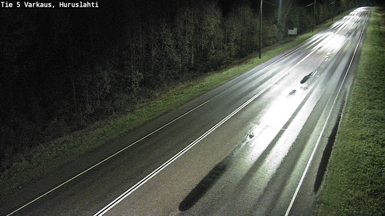 Weather Camera Image Road 5 Varkaus, Huruslahti, Varkaus, Pohjois-Savo