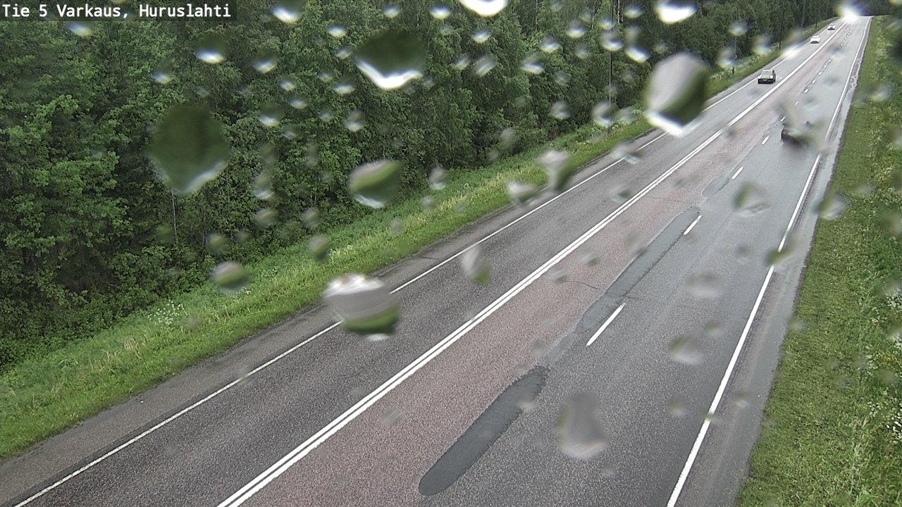 Weather Camera Image Väg 5 Varkaus, Huruslahti, Varkaus, Pohjois-Savo