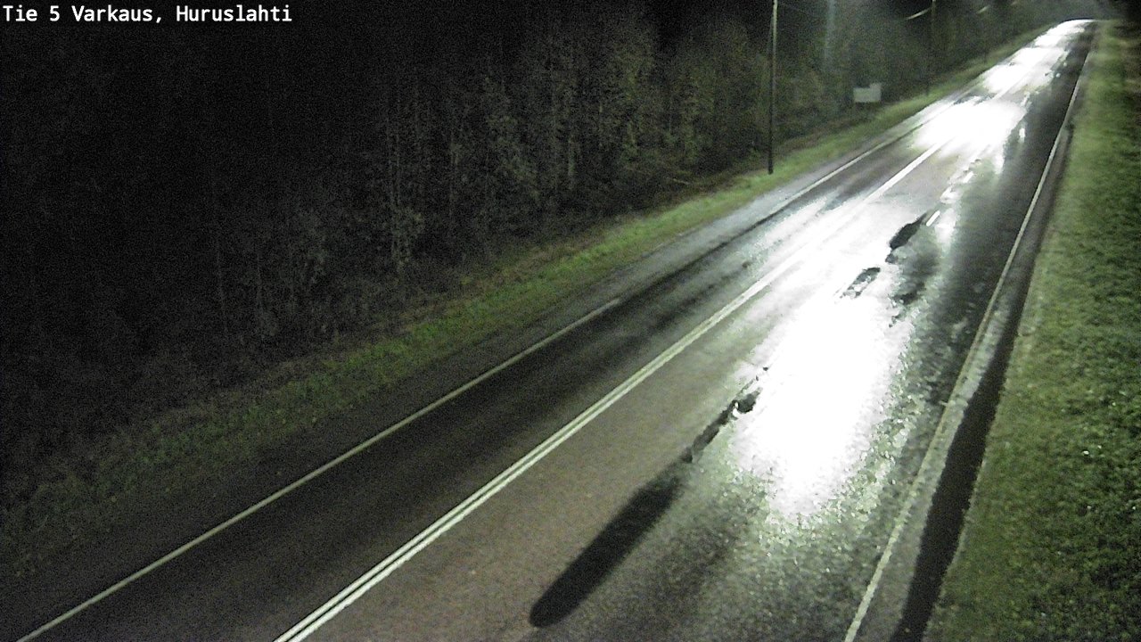 Weather Camera Image Road 5 Varkaus, Huruslahti, Varkaus, Pohjois-Savo
