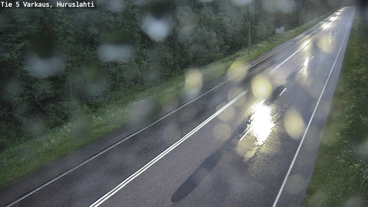 Weather Camera Image Road 5 Varkaus, Huruslahti, Varkaus, Pohjois-Savo