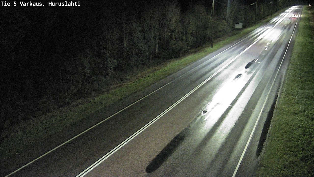Weather Camera Image Road 5 Varkaus, Huruslahti, Varkaus, Pohjois-Savo