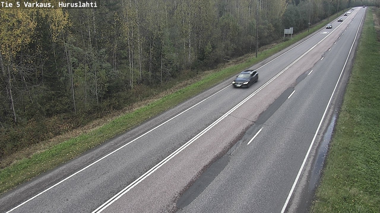 Kelikamerat Kuva Tie 5 Varkaus, Huruslahti, Varkaus, Pohjois-Savo