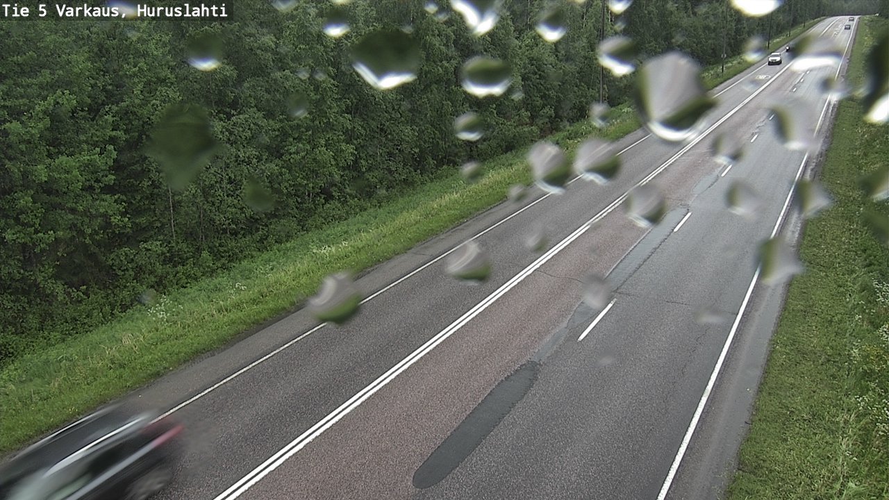 Weather Camera Image Väg 5 Varkaus, Huruslahti, Varkaus, Pohjois-Savo
