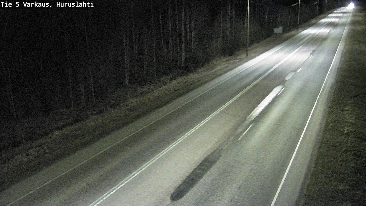 Weather Camera Image Väg 5 Varkaus, Huruslahti, Varkaus, Pohjois-Savo