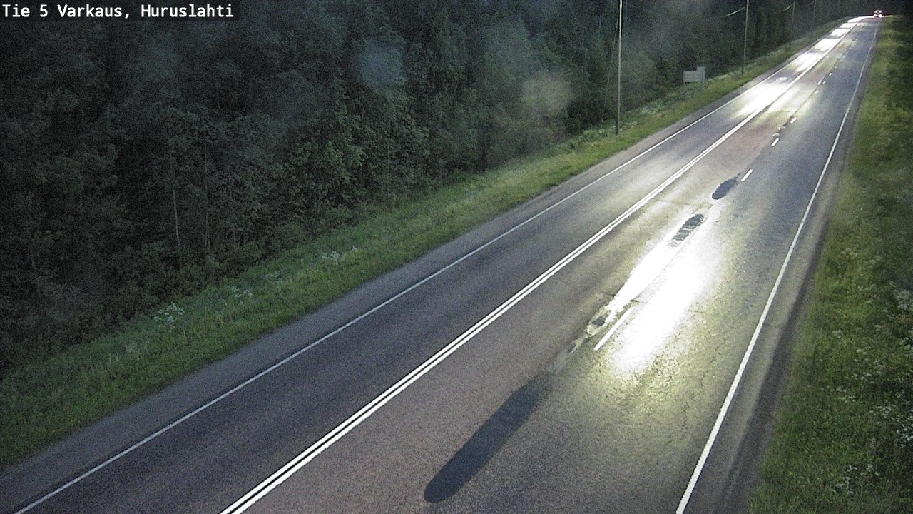 Weather Camera Image Road 5 Varkaus, Huruslahti, Varkaus, Pohjois-Savo