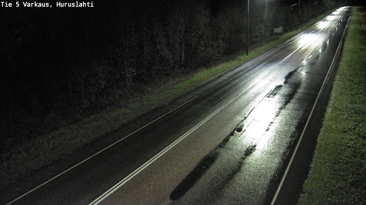 Weather Camera Image Road 5 Varkaus, Huruslahti, Varkaus, Pohjois-Savo
