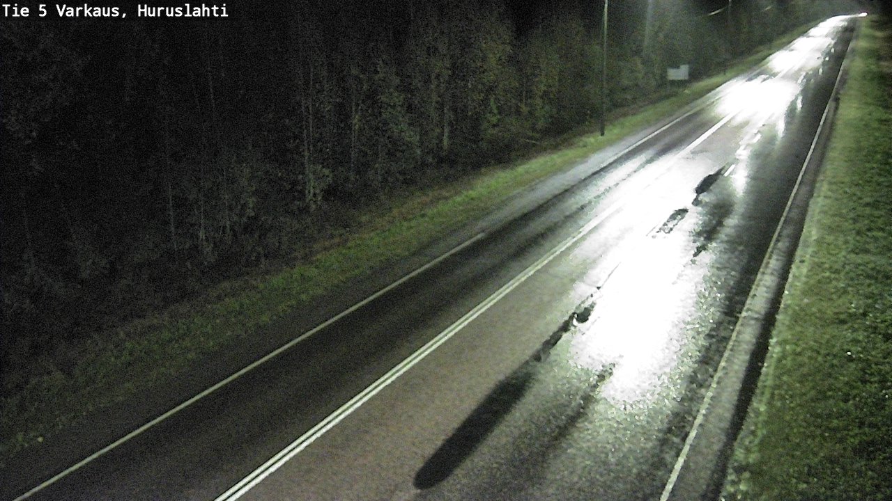 Weather Camera Image Road 5 Varkaus, Huruslahti, Varkaus, Pohjois-Savo