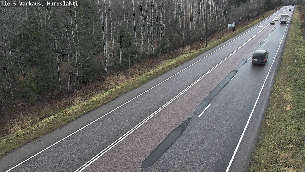 Kelikamerat Kuva Tie 5 Varkaus, Huruslahti, Varkaus, Pohjois-Savo