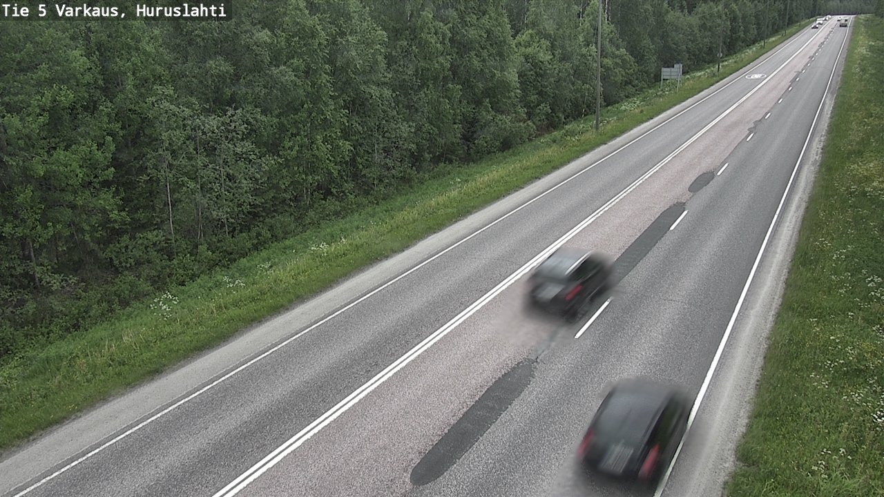 Weather Camera Image Road 5 Varkaus, Huruslahti, Varkaus, Pohjois-Savo