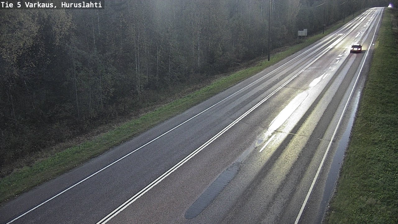 Weather Camera Image Road 5 Varkaus, Huruslahti, Varkaus, Pohjois-Savo