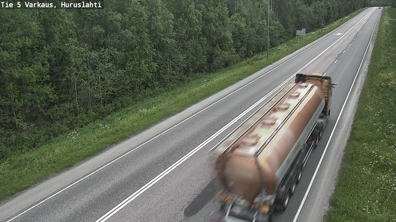 Weather Camera Image Road 5 Varkaus, Huruslahti, Varkaus, Pohjois-Savo
