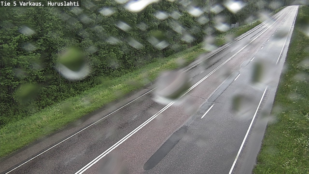 Weather Camera Image Road 5 Varkaus, Huruslahti, Varkaus, Pohjois-Savo