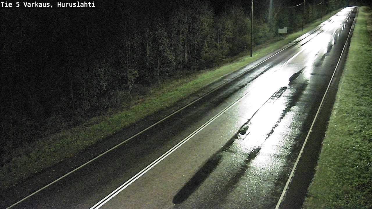Weather Camera Image Road 5 Varkaus, Huruslahti, Varkaus, Pohjois-Savo