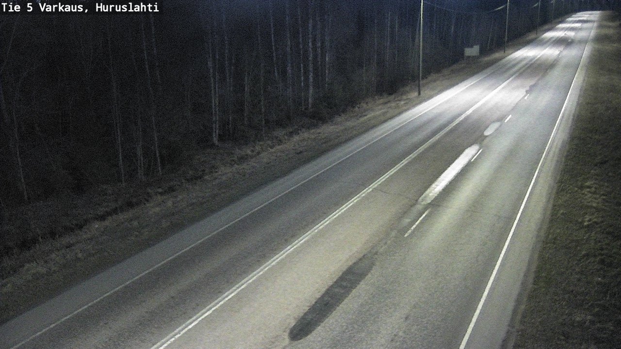Weather Camera Image Väg 5 Varkaus, Huruslahti, Varkaus, Pohjois-Savo