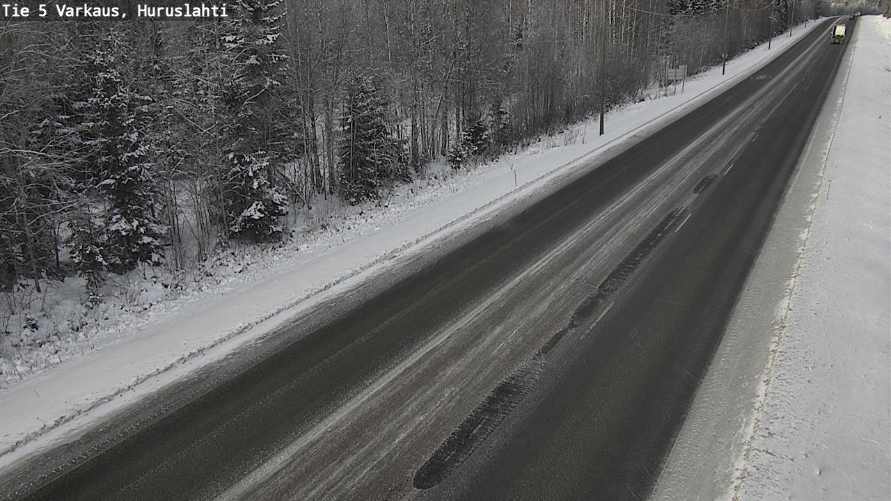 Weather Camera Image Road 5 Varkaus, Huruslahti, Varkaus, Pohjois-Savo
