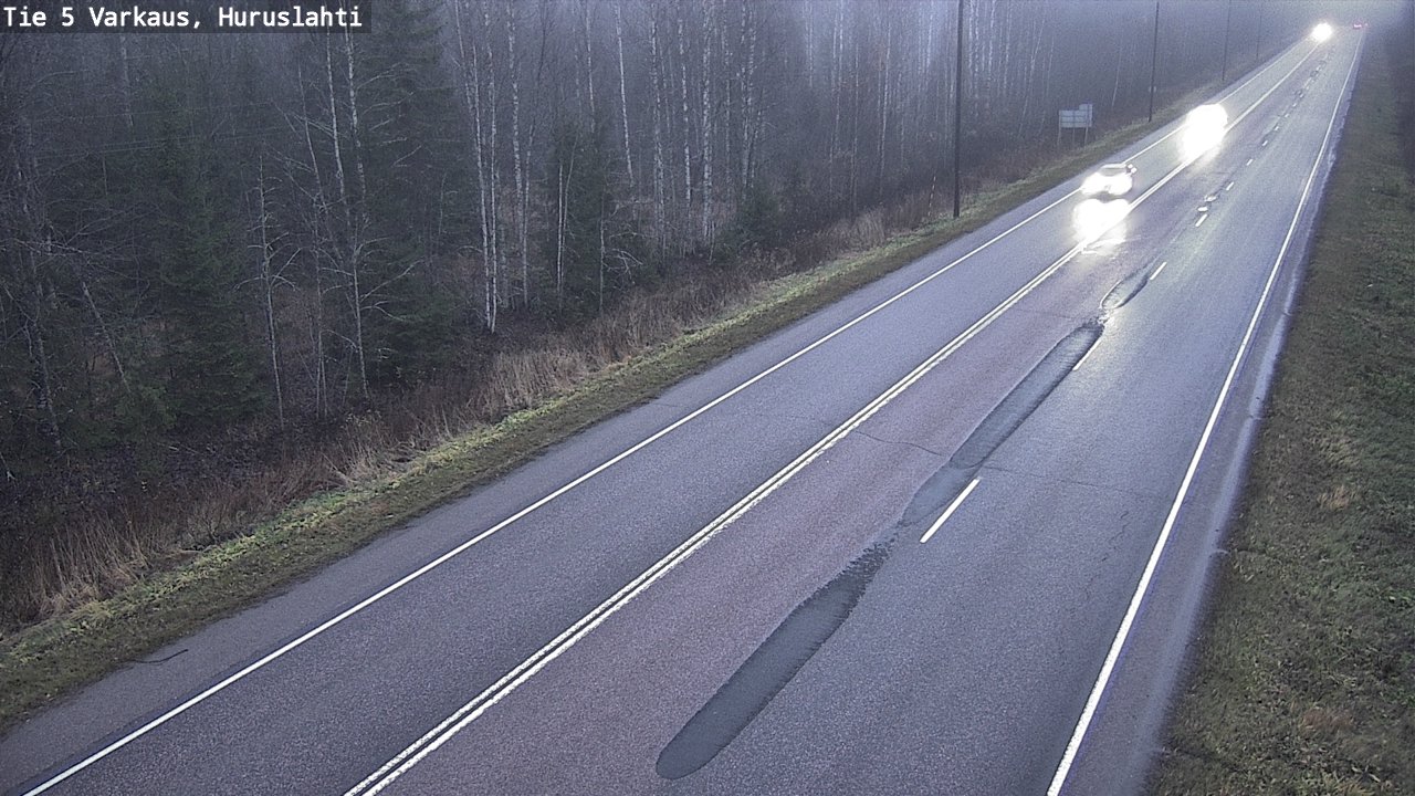 Kelikamerat Kuva Tie 5 Varkaus, Huruslahti, Varkaus, Pohjois-Savo