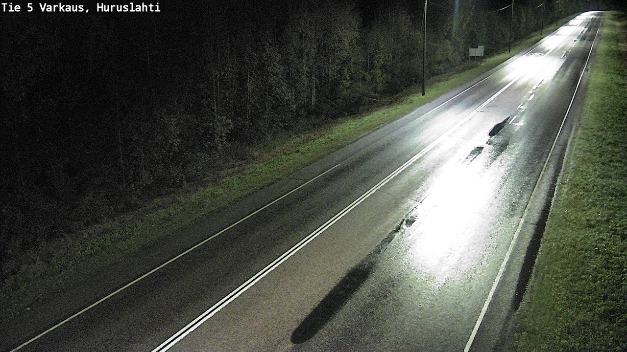Weather Camera Image Road 5 Varkaus, Huruslahti, Varkaus, Pohjois-Savo