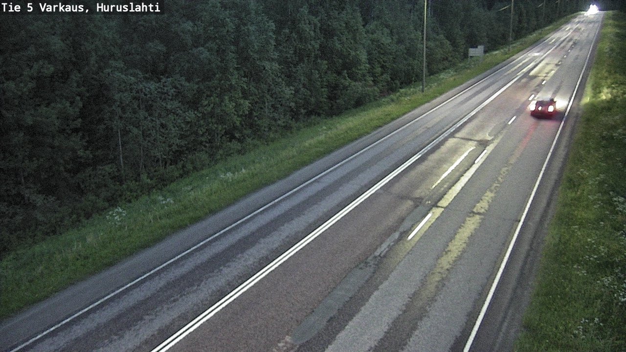 Weather Camera Image Road 5 Varkaus, Huruslahti, Varkaus, Pohjois-Savo