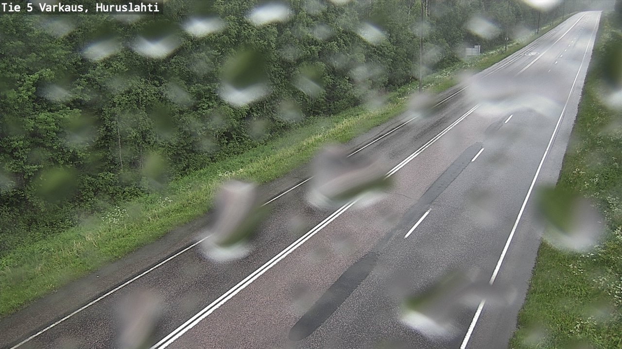 Weather Camera Image Road 5 Varkaus, Huruslahti, Varkaus, Pohjois-Savo