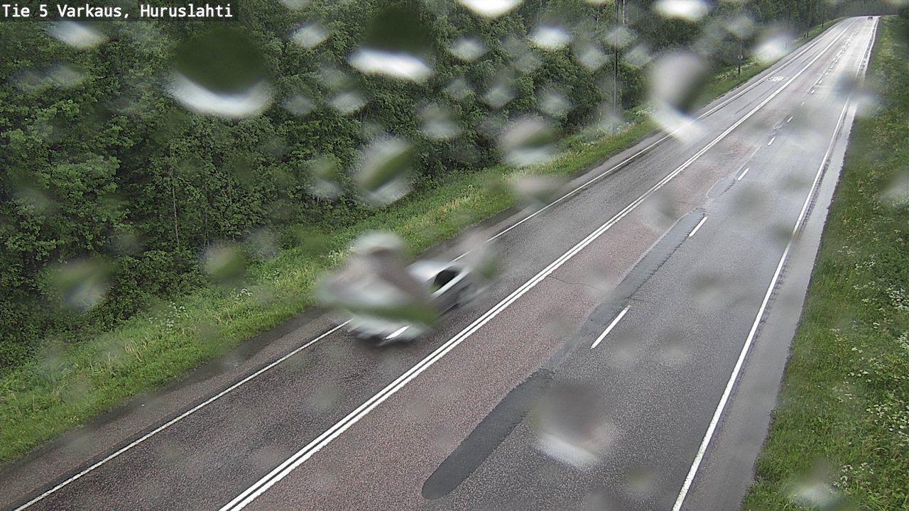 Weather Camera Image Road 5 Varkaus, Huruslahti, Varkaus, Pohjois-Savo