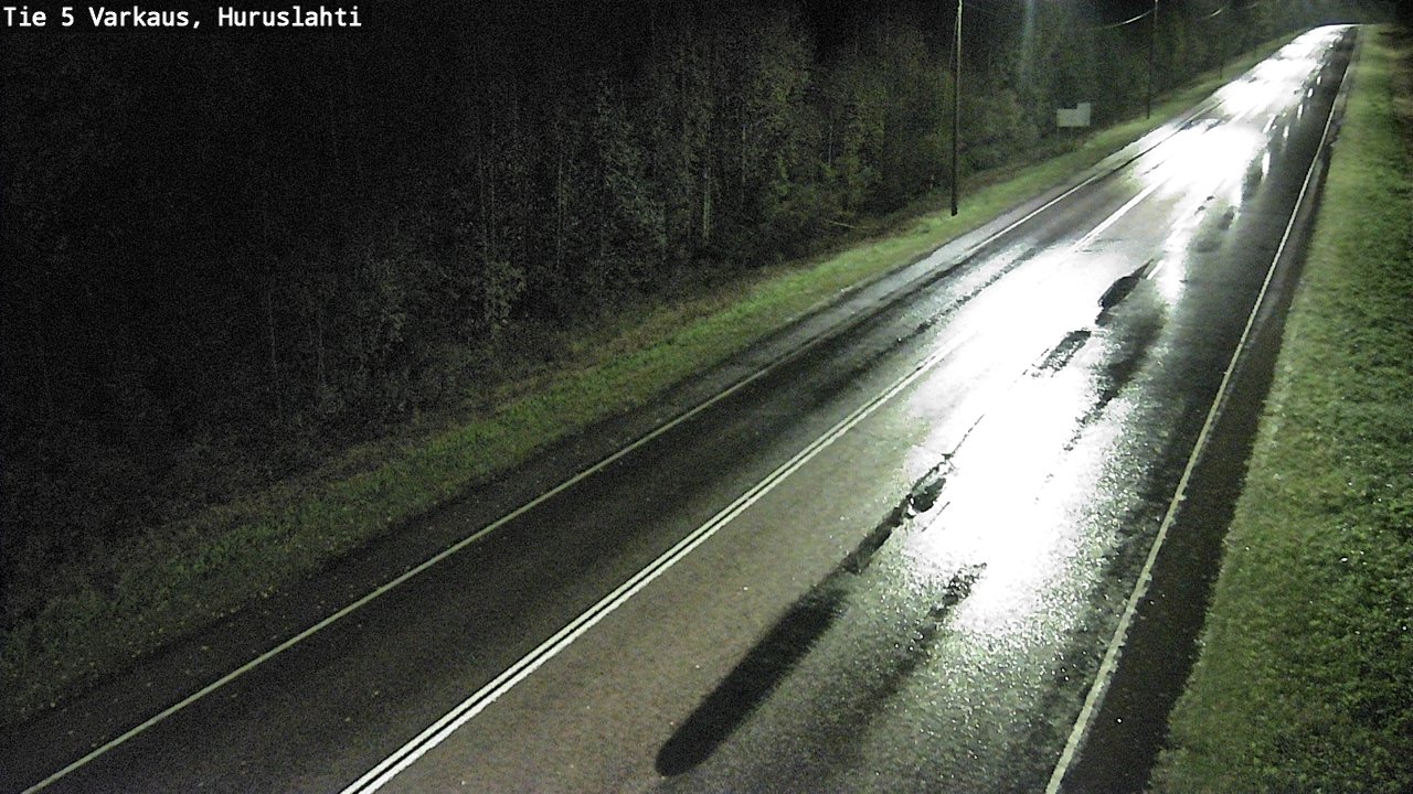 Weather Camera Image Road 5 Varkaus, Huruslahti, Varkaus, Pohjois-Savo