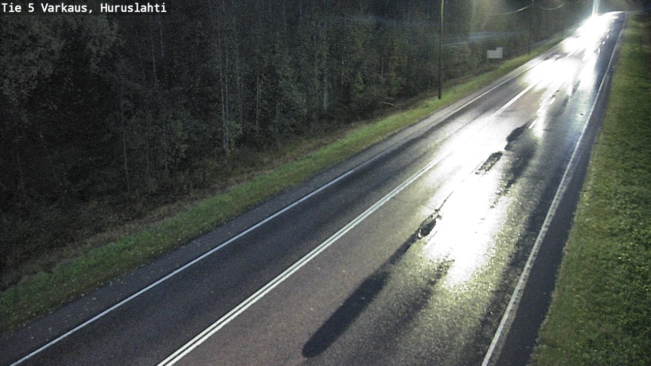 Weather Camera Image Road 5 Varkaus, Huruslahti, Varkaus, Pohjois-Savo