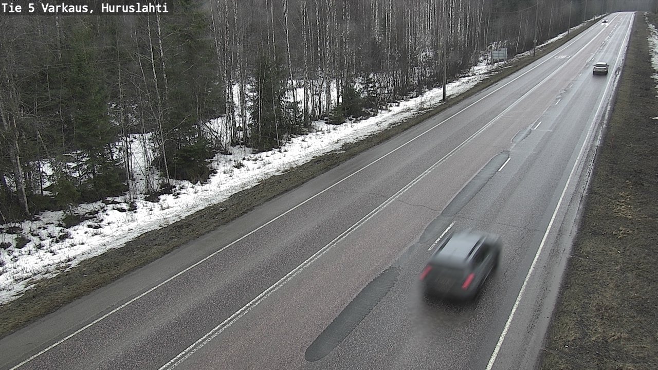 Weather Camera Image Väg 5 Varkaus, Huruslahti, Varkaus, Pohjois-Savo