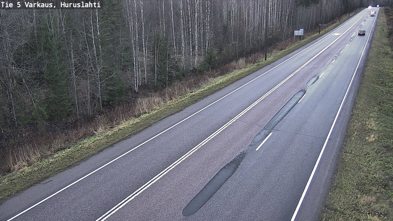 Kelikamerat Kuva Tie 5 Varkaus, Huruslahti, Varkaus, Pohjois-Savo