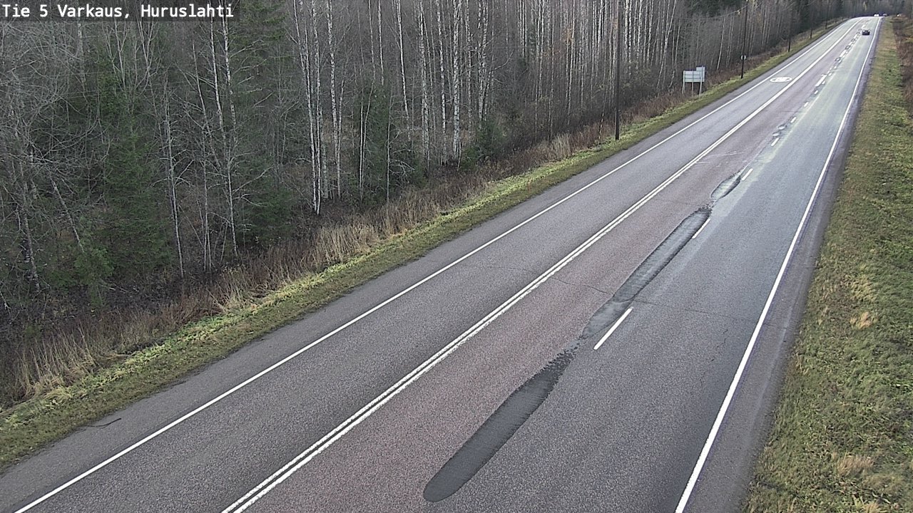 Kelikamerat Kuva Tie 5 Varkaus, Huruslahti, Varkaus, Pohjois-Savo