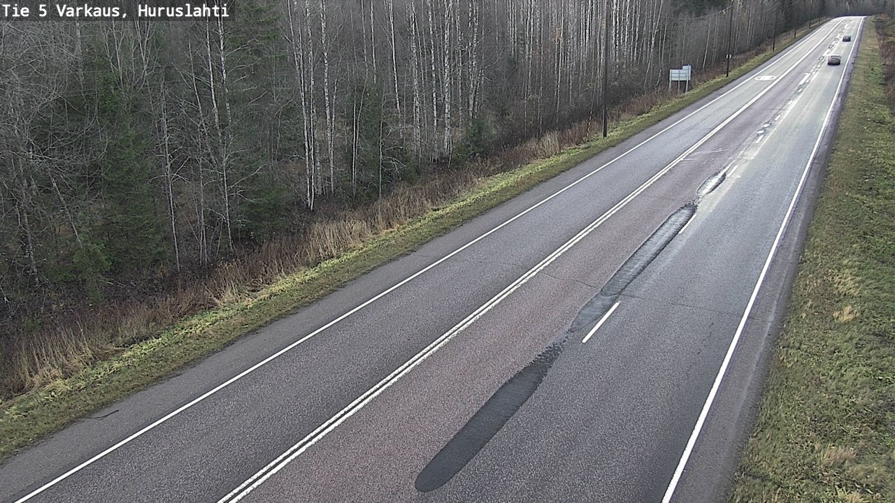 Kelikamerat Kuva Tie 5 Varkaus, Huruslahti, Varkaus, Pohjois-Savo