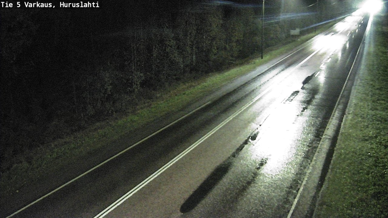 Weather Camera Image Road 5 Varkaus, Huruslahti, Varkaus, Pohjois-Savo
