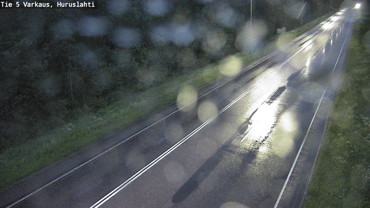 Weather Camera Image Road 5 Varkaus, Huruslahti, Varkaus, Pohjois-Savo