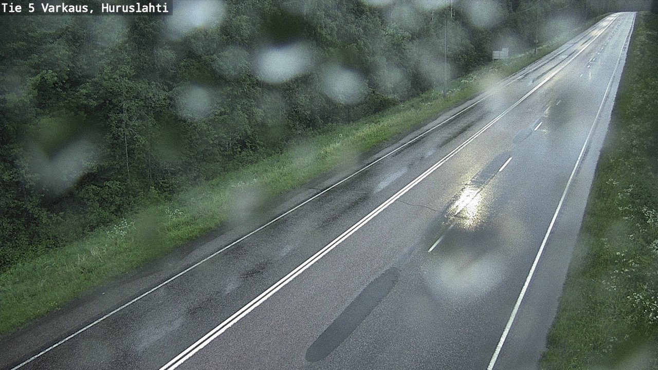 Weather Camera Image Road 5 Varkaus, Huruslahti, Varkaus, Pohjois-Savo