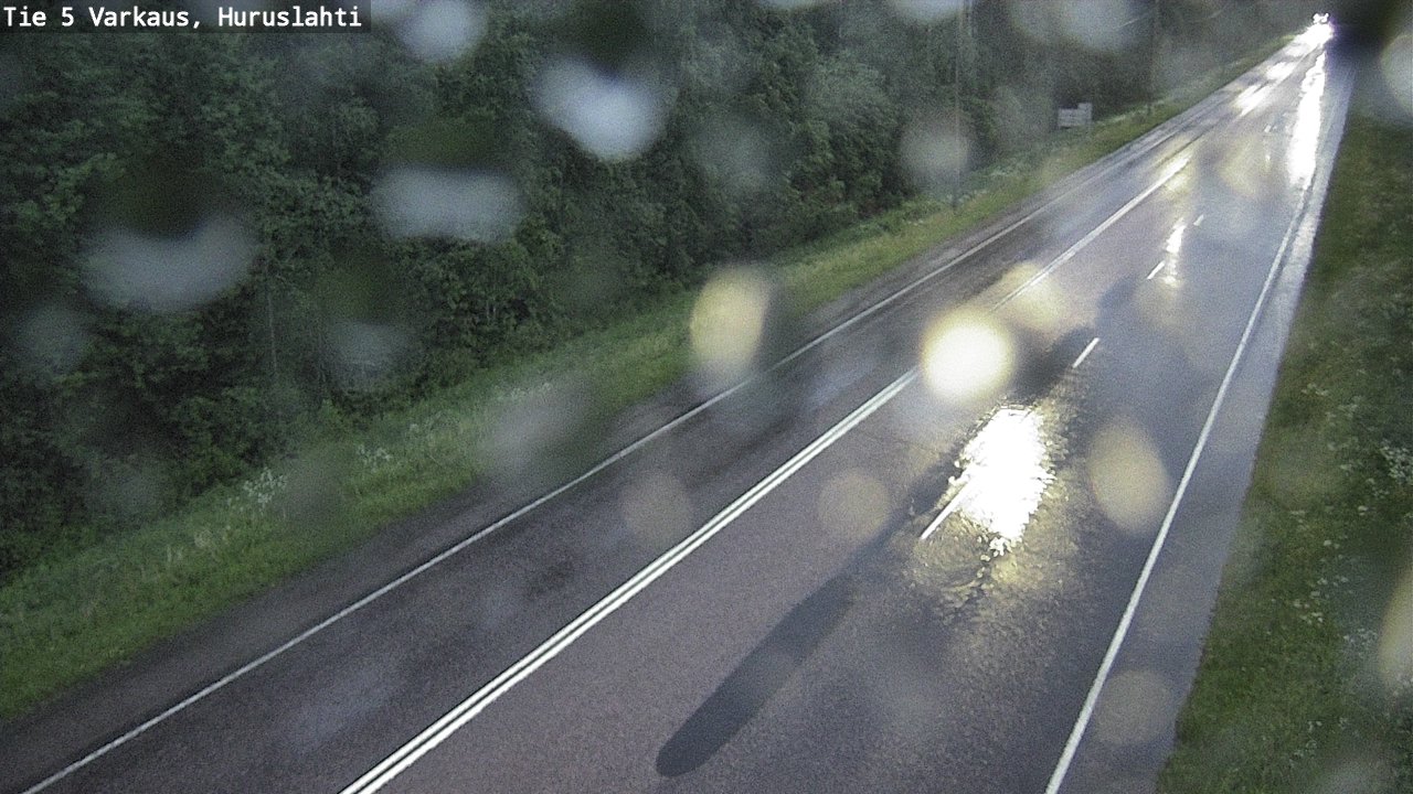 Weather Camera Image Road 5 Varkaus, Huruslahti, Varkaus, Pohjois-Savo