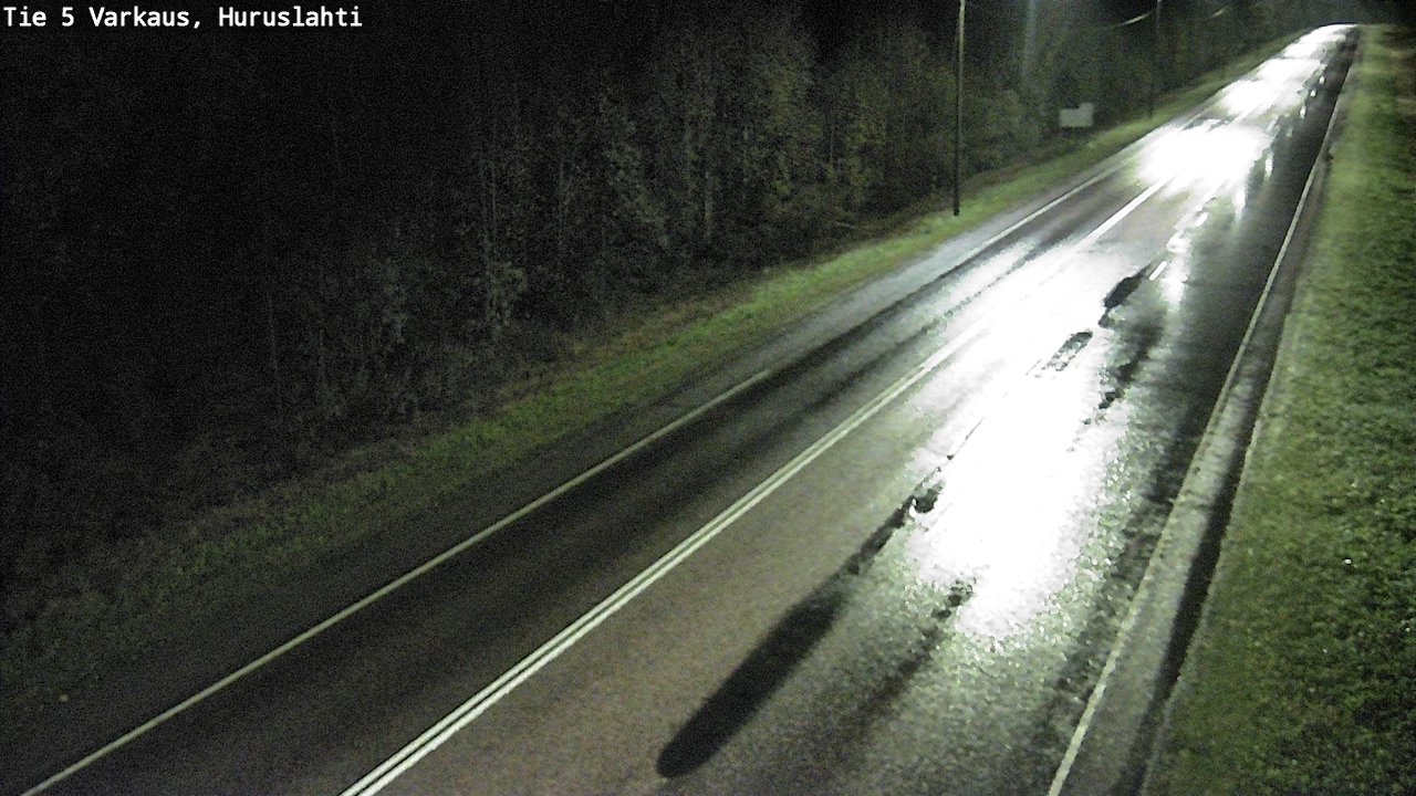 Weather Camera Image Road 5 Varkaus, Huruslahti, Varkaus, Pohjois-Savo