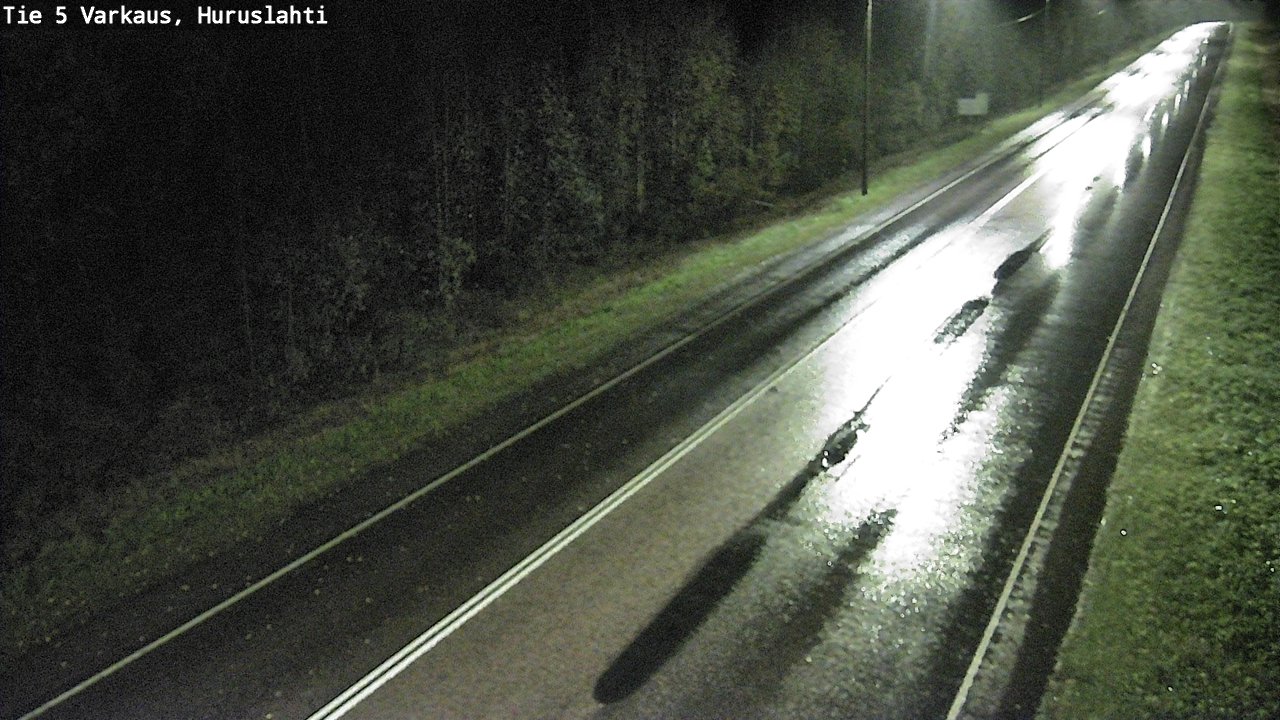 Weather Camera Image Road 5 Varkaus, Huruslahti, Varkaus, Pohjois-Savo