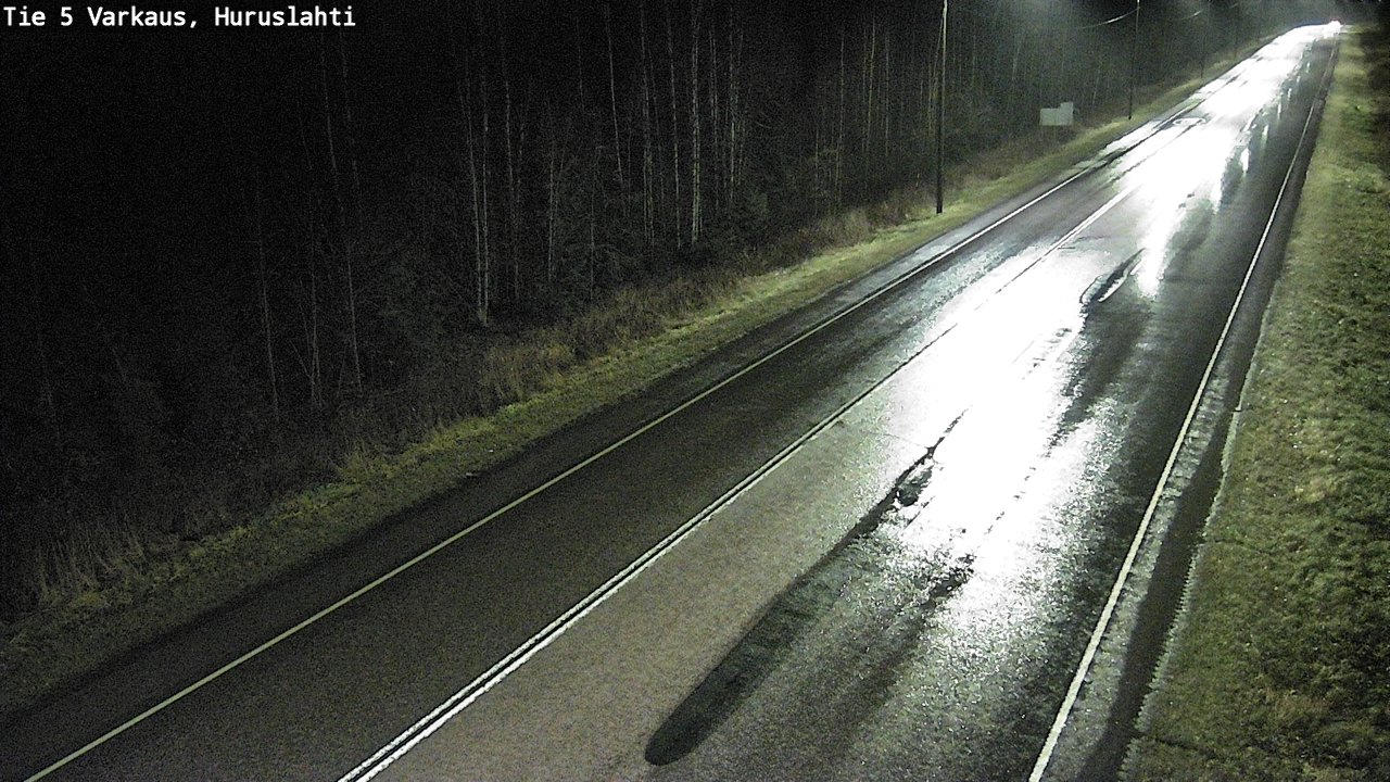 Weather Camera Image Väg 5 Varkaus, Huruslahti, Varkaus, Pohjois-Savo