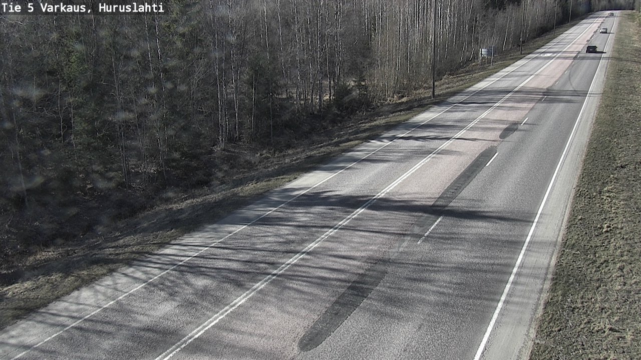 Weather Camera Image Väg 5 Varkaus, Huruslahti, Varkaus, Pohjois-Savo