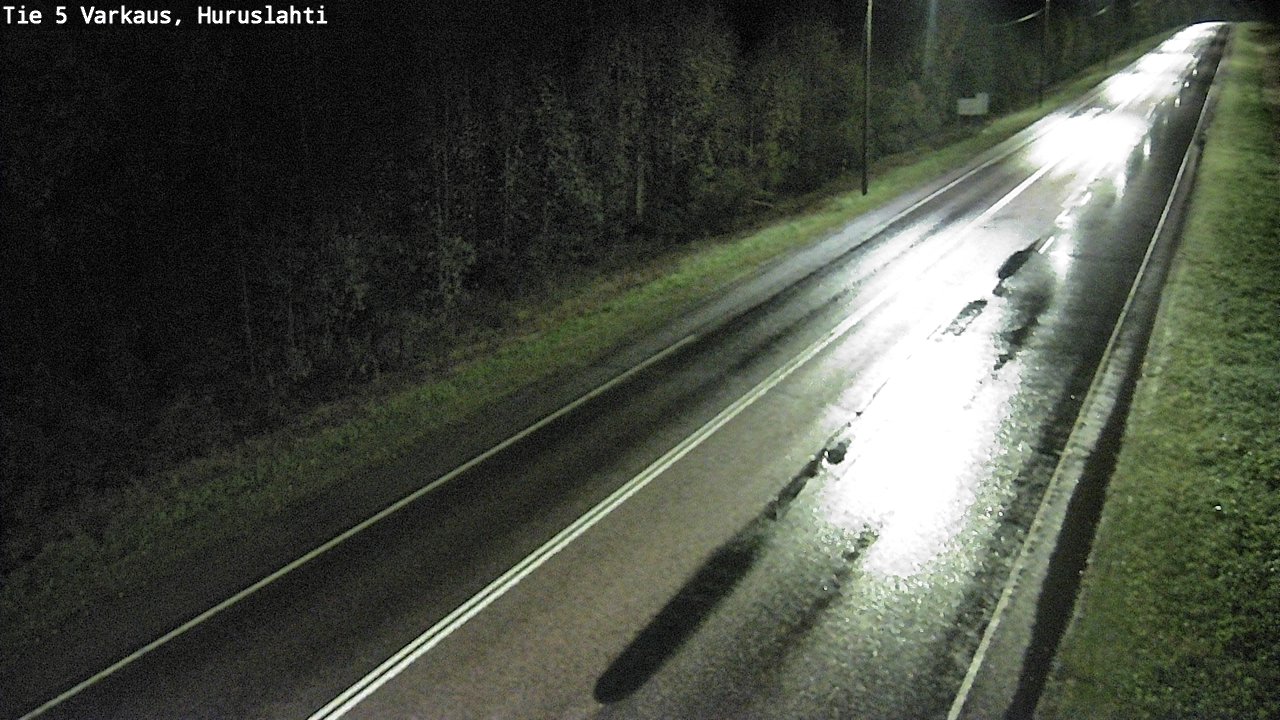 Weather Camera Image Road 5 Varkaus, Huruslahti, Varkaus, Pohjois-Savo