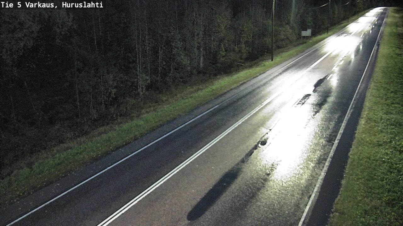 Weather Camera Image Road 5 Varkaus, Huruslahti, Varkaus, Pohjois-Savo