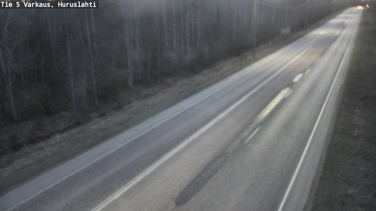 Weather Camera Image Väg 5 Varkaus, Huruslahti, Varkaus, Pohjois-Savo