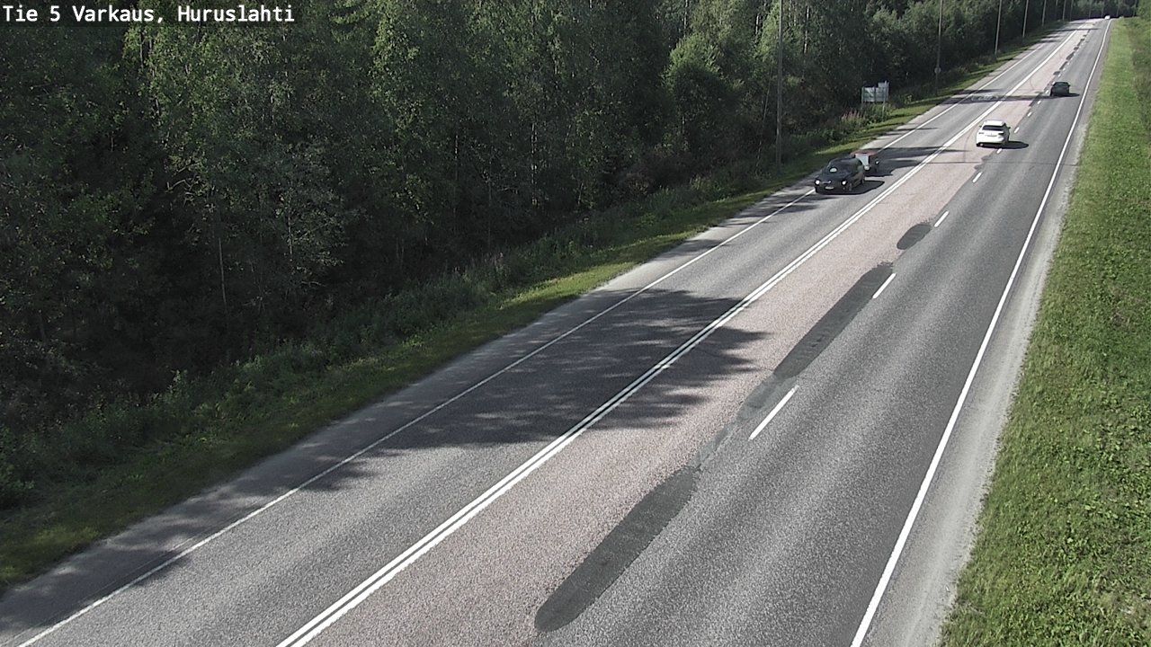 Kelikamerat Kuva Tie 5 Varkaus, Huruslahti, Varkaus, Pohjois-Savo