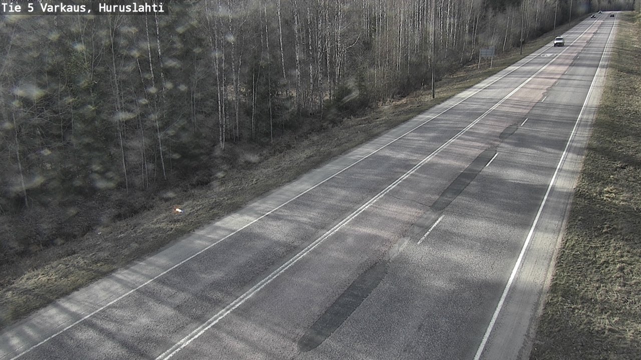 Weather Camera Image Väg 5 Varkaus, Huruslahti, Varkaus, Pohjois-Savo