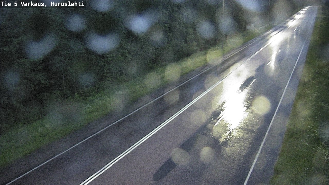 Weather Camera Image Road 5 Varkaus, Huruslahti, Varkaus, Pohjois-Savo